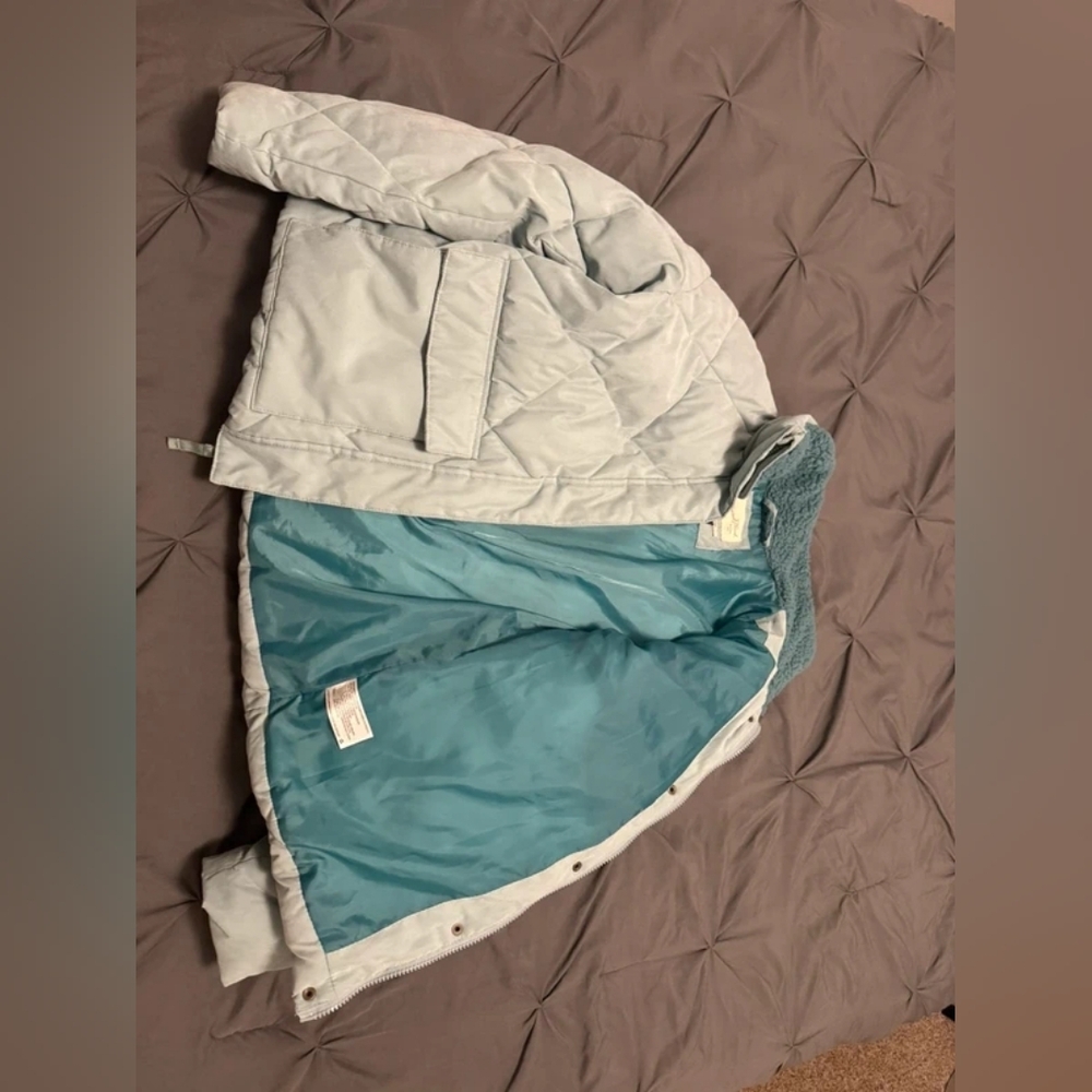 Universal Thread Kids Gray Puffer Jacket - Picture 5 of 5